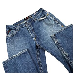Ariat M4 FR Jean Men 36x36 Low Rise Bootcut Workwear Denim Fire Resistant Cowboy